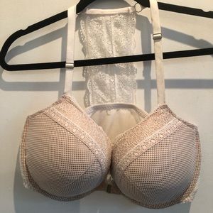 Victoria Secret Bra - push up - 40DDD - cream